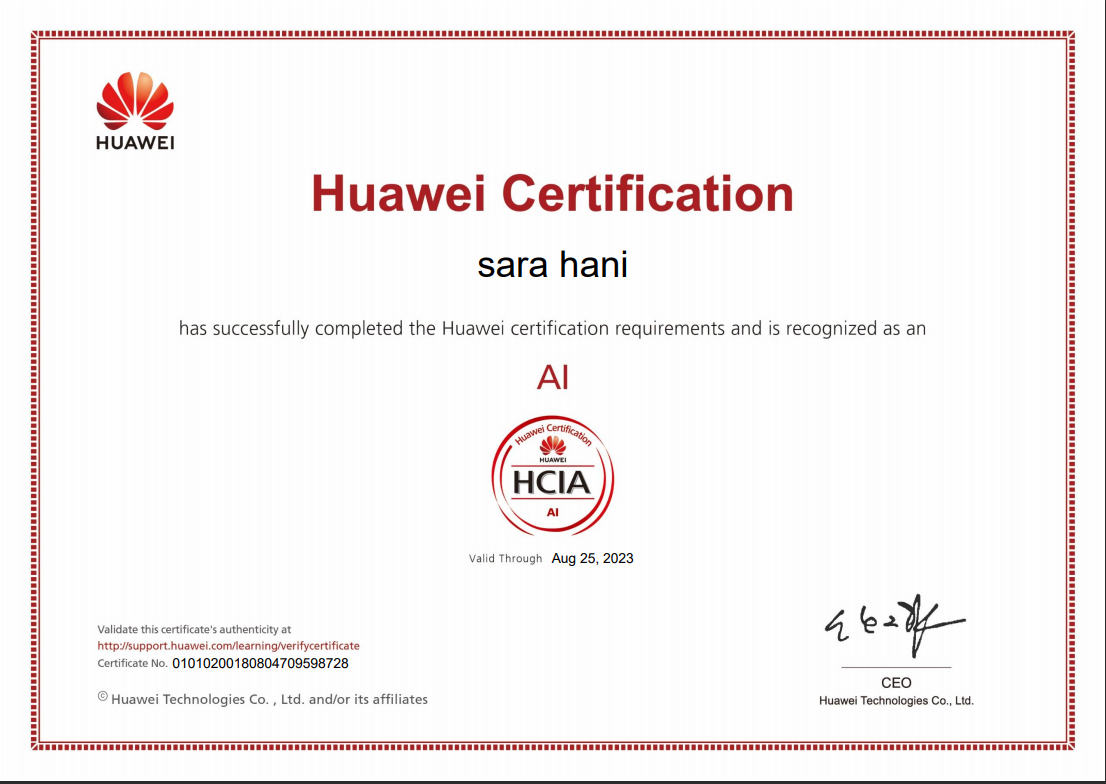 HCIA-AI Artificial Intelligence