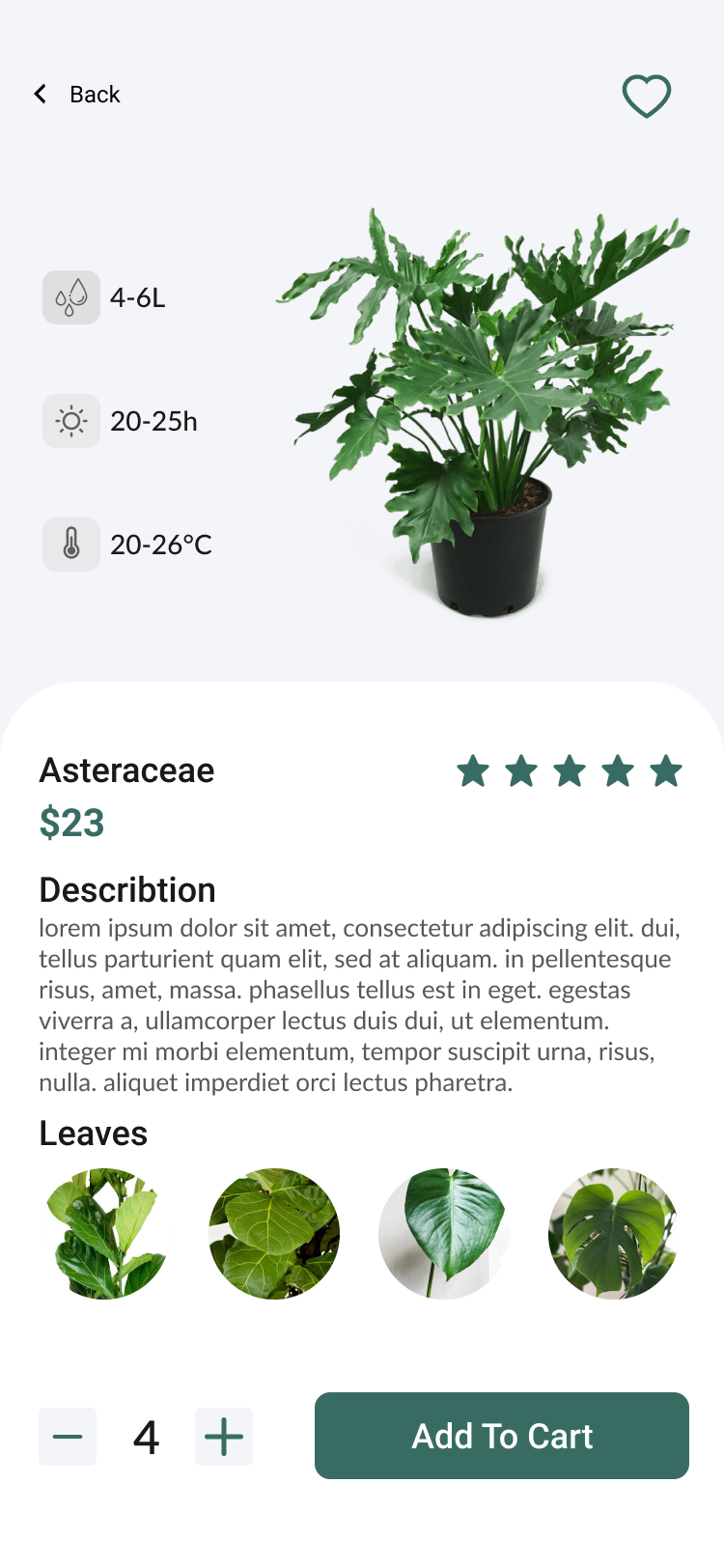 Plant online store app