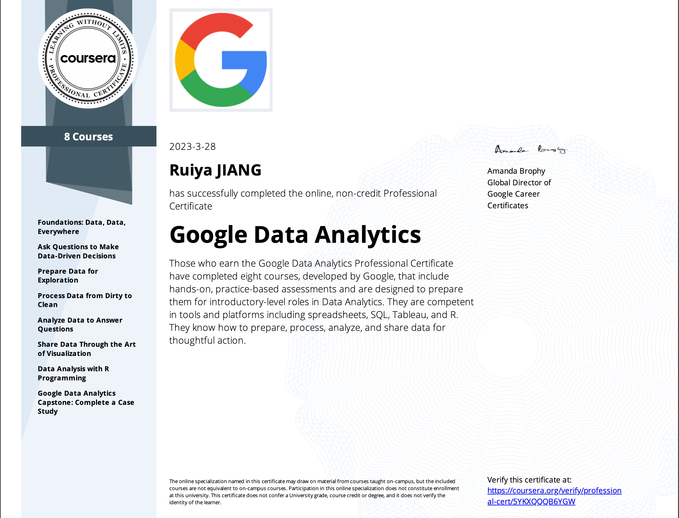 Google Data Analytics