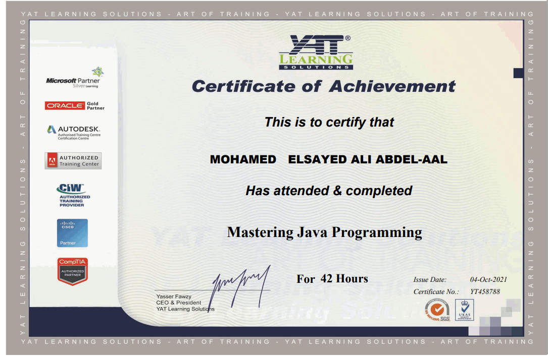 Java Programming and OOP