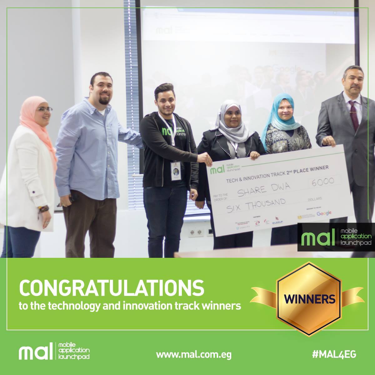 1st place winner Mobile Application Launchpad Competition