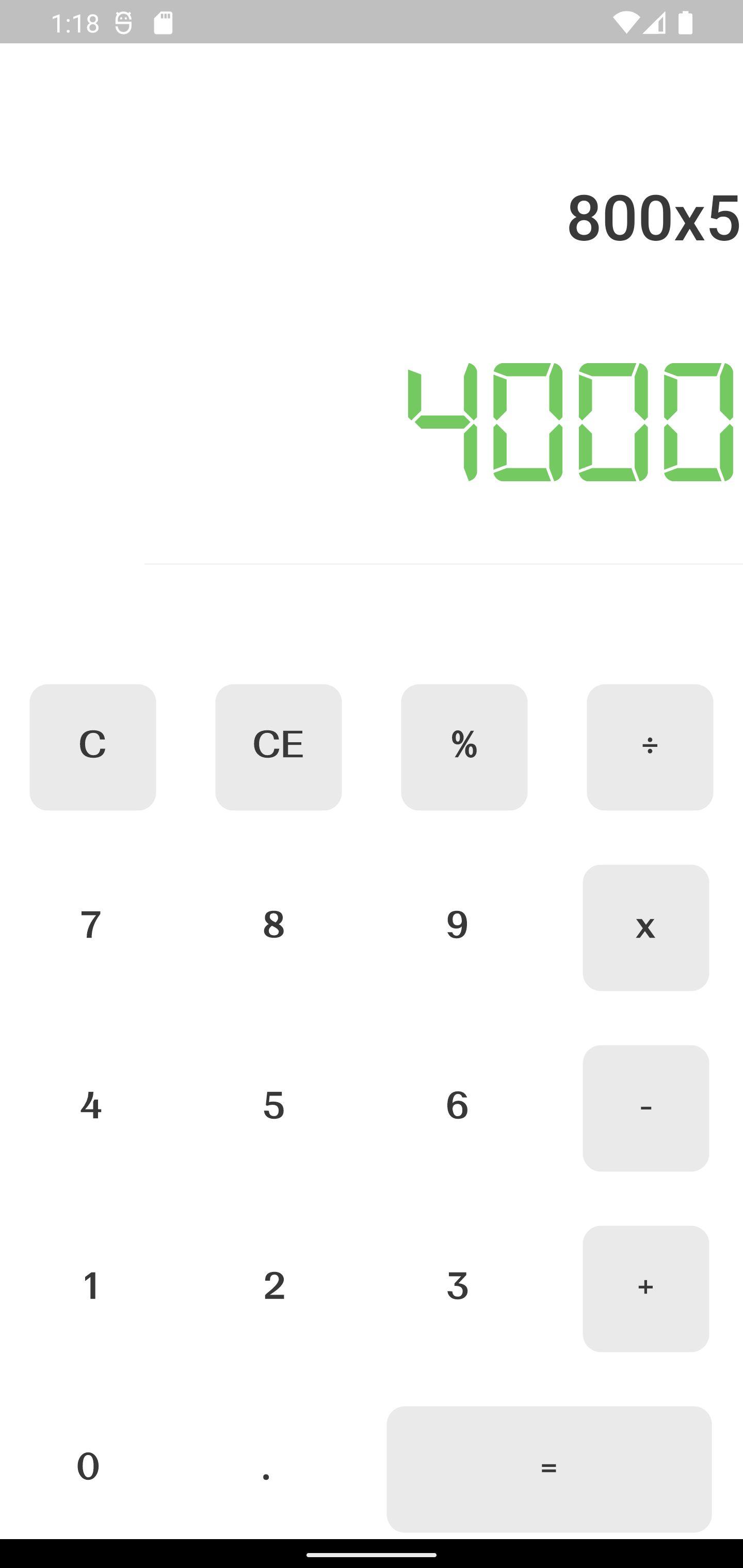 Calculator app