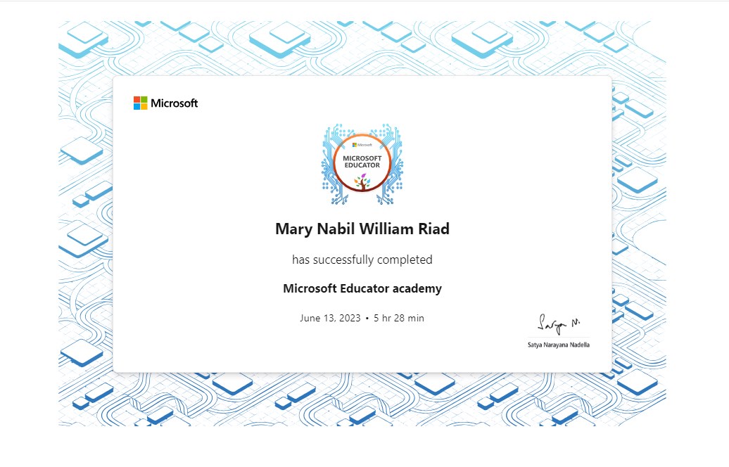 Microsoft educator academy