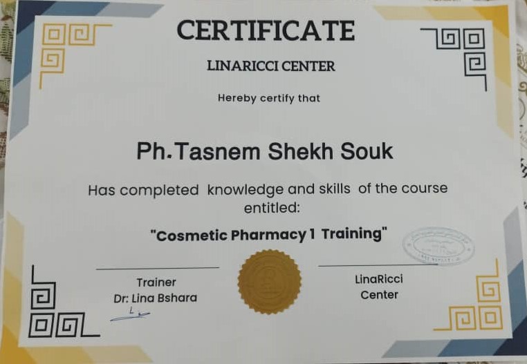 Cosmetic Pharmacy Training