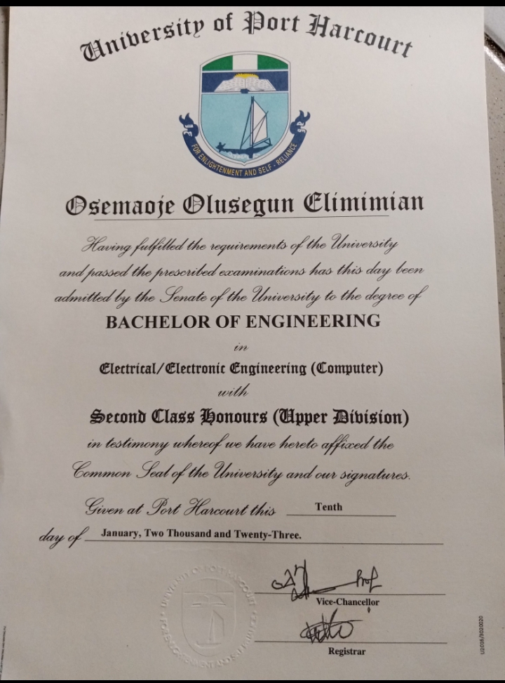 Bachelor of Engineering