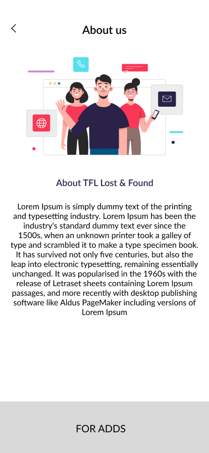 Lost and Found Mobile Application