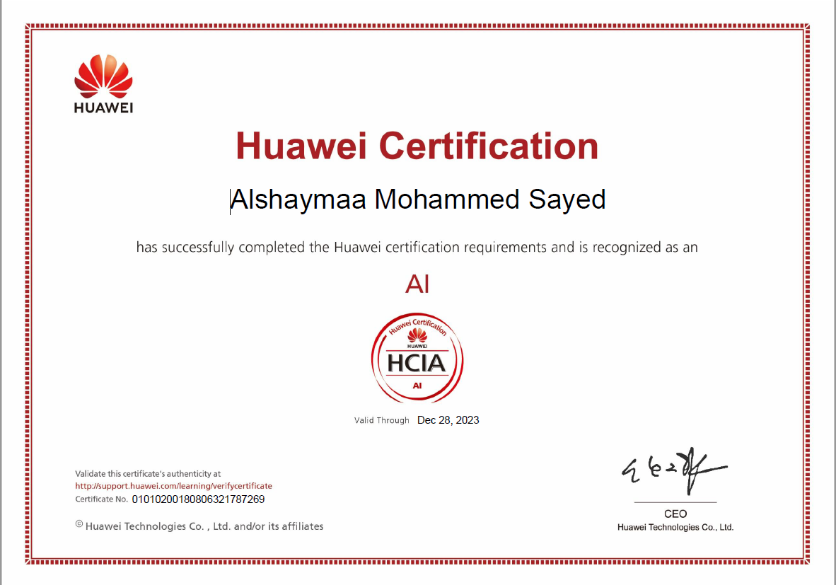 HCIA-AI